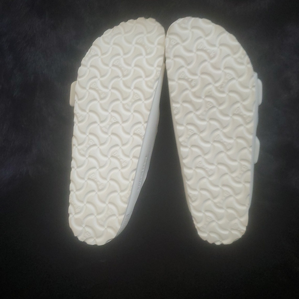 BIRKENSTOCK ARIZONA EVA SANDALS IN WHITE/SZ:38 - Picture 5 of 12